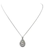 Collana Crivelli Donna Classic in Oro bianco Diamante 0.66 Ct 84861588 - 84861588